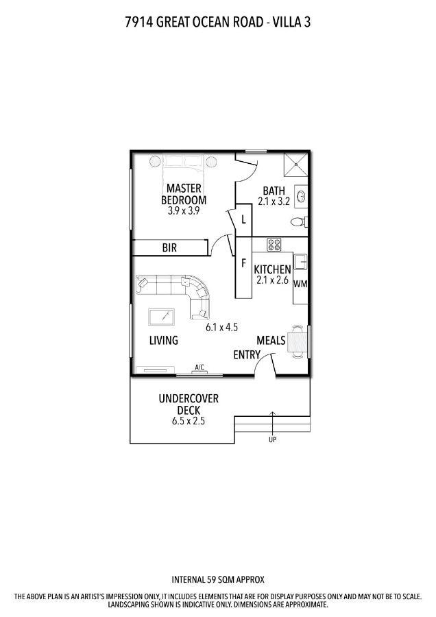 Otway Coastal Villas, 1 Bedroom Villa. Принстаун Екстер'єр фото